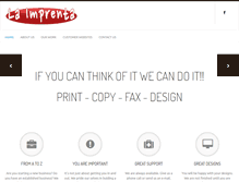 Tablet Screenshot of laimprentanm.com